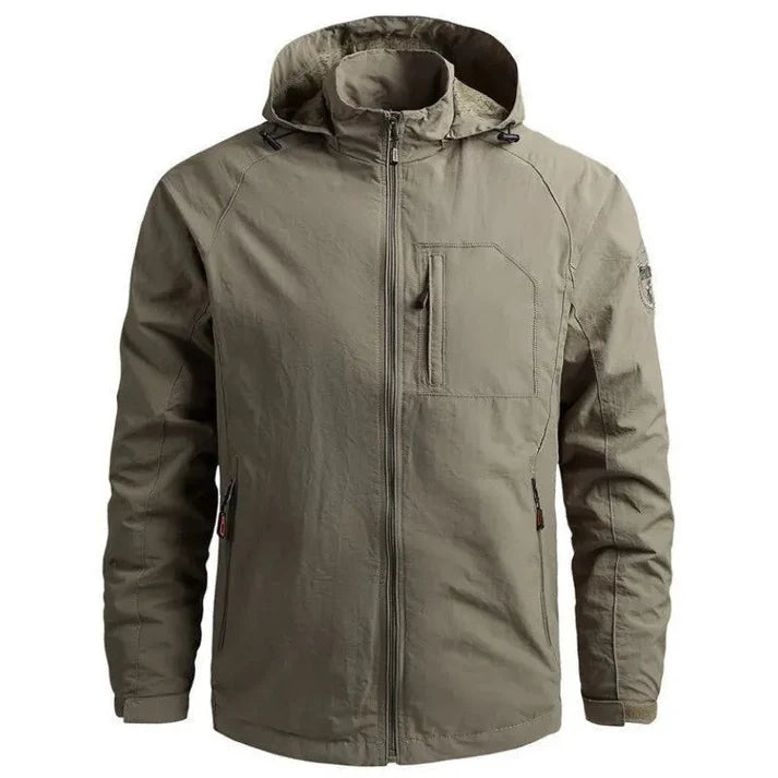 Leo Waterproof Breathable Cargo Jacket – All-Weather Versatility