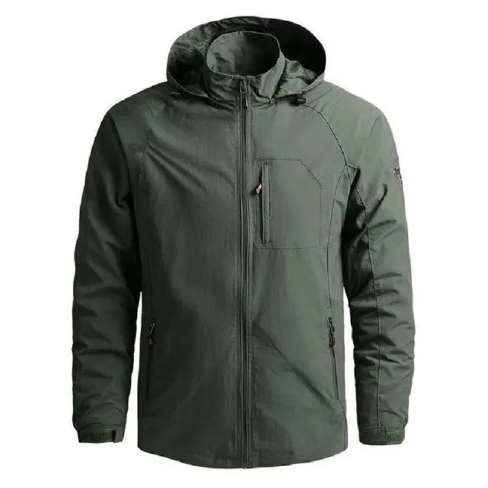 Leo Waterproof Breathable Cargo Jacket – All-Weather Versatility